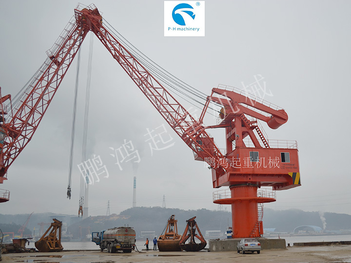 HGQ25t-25m 码头吊机（四索）