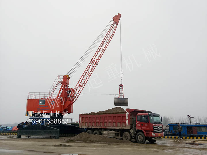 HGQ10t-20m 固定式码头吊机